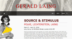 Desktop Screenshot of geraldlaing.com